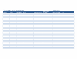 Tabellenvorlagen leer / excelvorlage erstellen. Firmen Telefonliste