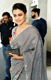 Black And White Striped Saree Blouse Kajol In Saree Stylish Sarees Blouse Designs Indian Saree Blouses Designs