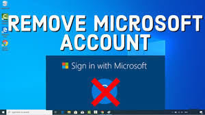 Remove microsoft account from laptop or pc · open the settings app. How To Delete Your Microsoft Account On Windows 10 How To Remove Microsoft Account Youtube