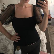Forever 21 plus size velvet cowl cami. Free People Tops Black Free People Puff Sleeve Cami Poshmark
