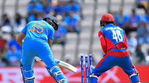Watch full highlights of the india vs afghanistan match at hampshire bowl, game 28 of the 2019 cricket world cup.the home of all the highlights from the icc. India Vs Afghanistan Rohit Sharma Clean Bowled By Mujeeb Ur Rahman During Ind Vs Afg In World Cup 2019 Watch