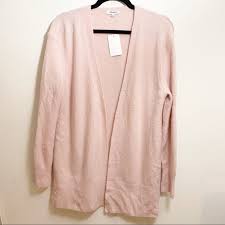 Madewell Sweaters Madewell Light Pink Cardigan Poshmark