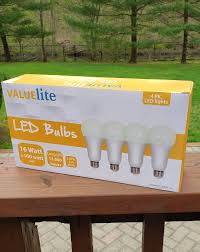 Led Light Bulbs 100 Watt Equivalent E26 A19 1550lm 16w Daylight 4 Pack The Lightbulb Store Led Lightbulbs And More
