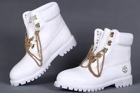 Black And White Timberlands Mens White Timberland Boots With Gold Chains 6 Inch Fashion Winter Timberland Women Boots All White Timberland B Timberland Boots Women Boots White Timberland Boots