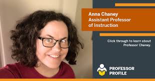 We reached out to Anna Chaney, who joined TXCS as a professor this  semester, for our first ever #ProfessorProfile and she shared with us some  fun facts about her life and words