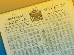 Последние твиты от montreal gazette (@mtlgazette). Read The Montreal Gazette Of Dec 30 1799 Montreal Gazette