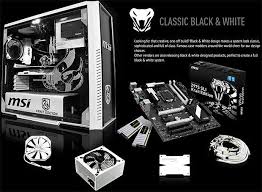 Black And White Pc Game Msi Z97s Sli Krait Edition Motherboard Is For Sophisticated Builds Sophisticated Msi Classic Black White