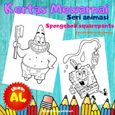 Tentu saja tema acara halal bihalal memang telah banyak dicari oleh orang di internet. Kertas Mewarnai Animasi Spongebob Squarepants Coloring Book Animasi Spongebob Squarepants Shopee Indonesia