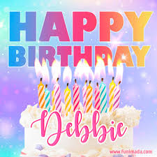 Issued a straightforward happy birthday, president trump message, coupled with a picture of trump embracing an american flag. Funny Happy Birthday Debbie Gif Download On Funimada Com