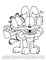 Garfield Coloring Pages For Kids Https Mistercoloring Com Garfield Coloring Pages Cartoon Coloring Pages Pirate Coloring Pages Coloring Pages