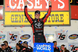 Nascar camping world truck series. Erik Jones Ends Streak Of Bad Luck On Nascar Camping World Truck Series Wins First Race Of 2015 The Spokesman Review