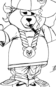 Choose from 7600+ gangsta bear graphic resources and download in the form of png, eps, ai or psd. Gangsta Bear My Drawings Airbrush Art Drawings