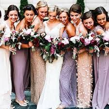 Mismatched Bridesmaid Dress Perfection In The Form Of Off White Blush And Lilac Lilac Bridesmaid Dresses Mismatched Bridesmaid Dresses Mismatched Bridesmaids