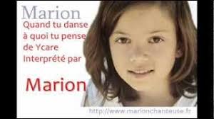 Quand tu danses à quoi tu penses de Ycare interprété par Marion Chanteuse  (Cover)