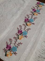 Pin De Halise Guven Em Dantel Toalhas Bordadas Toalhas Decorativas Toalhas De Lavabo Bordadas