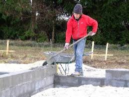 Realisation Du Terrassement Et Des Fondations Autoconstruction Maison En Ossature Bois Autoconstruction Maison Terrassement Autoconstruction