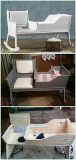 Diy Rocking Chair Crib Instruction Diy Baby Crib Projects Free Plans Babyfurniture Baby Crib Diy Diy Crib Diy Rocking Chair