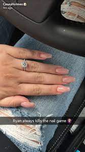 Casey Holmes Nails Engagement Nails Casey Holmes Bling Nails