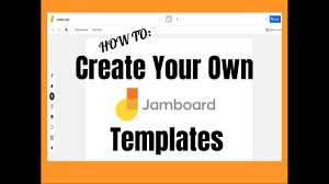 10 jamboard templates for distance learning this post has 10 engaging ideas for using jamboard in 31.12.2020 · click here to learn more about the difference between jamboard and google slides. How To Create Your Own Google Jamboard Templates Youtube