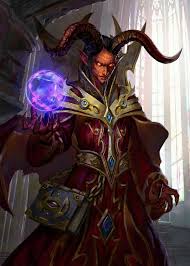 Male Tiefling Wizard Fantasy Demon Fantasy Character Design Fantasy Monster