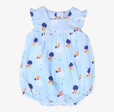 Baby Girl S Bubble Flutter Sleeve Romper Pattern 800x800 Png Download Pngkit