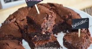 Vrai Brownie Au Chocolat Et Noix En 2020 Brownie Chocolat Recette Brownies Facile Brownie Chocolat Noix