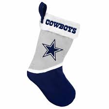 Buy dallas cowboys holiday decorations, ornaments, stockings, wrapping paper, and other holiday and seasonal supplies from the official online store of the nfl. Dallas Cowboys Christmas Stocking Football Nfl Sports Mem Cards Fan Shop
