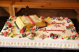 When you order a cake from cake by alana you will receive a creation that is just as special as the event being celebrated. Cake Design For Church Anniversary 8 Church Anniversary Cakes Ideas Anniversary Cake Anniversary Cake Talk Concerning Church Anniversary Sheet Cakes Switch Your Screen Go Down We Can Take These Church