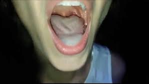 Watch my wife with another man: Girl Sucking A Big Fat Cock At Gloryhole Stranger Cums In Her Mouth