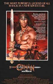 فيلم Conan The Destroyer 1984 مترجم مشاهدة و تحميل Conan The Destroyer Conan The Barbarian Movie Posters