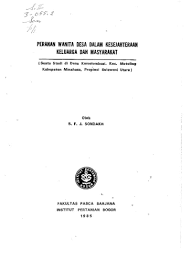 Ironisnya opini itu lebih banyak ditujukan kepada. Peranan Wanita Desa Dalam Kesejahteraan Keluarga Dan Masyarakat