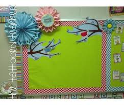 anchor chart bulletin board make flowers to decorate