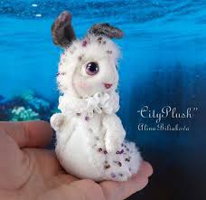 Sea Bunny By Alina Biliakova Vintage Plush Bunny Teddy
