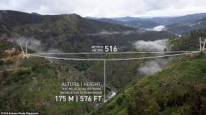 Futebol clube de arouca ɐˈɾowkɐ is a portuguese football club based in arouca, metropolitan area of porto. Portugal The Nail Biting New See Through 516 Arouca Footbridge That Hangs 575ft Above A River Daily Mail Online