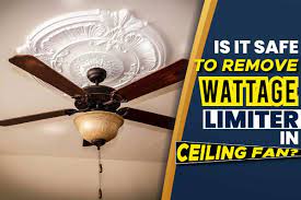 Use a screwdriver to remove a single fan blade. Is It Safe To Remove Wattage Limiter In Ceiling Fan Electric Ceiling Fans