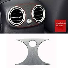 Accessoires Auto Arriere Climatisation Outlet Garniture En Alliage D Aluminium Compatibilite Pour Mercedes Benz Glc Clas Accessoires Auto Climatisation Auto
