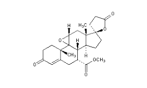 It is a steroidal antimineralocorticoid of the spirolactone group and a selective aldosterone receptor antagonist (sara). Eplerenone