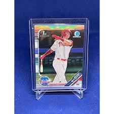 Bryson Stott 2019 Bowman Chrome 1st Bowman Refractor Prospect