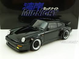Porsche 911 964 turbo at hong kong organizer : Porsche 911 930 Turbo Wangan Midnight Black Bird Milenium Edition 1 18 78156 Autoart Diecast Model Car Scale Model For Sale