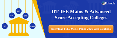 Details of qualifying examinations (qe). Colleges Accepting Jee Main Jee Advanced 2020 Scores And Fee Details