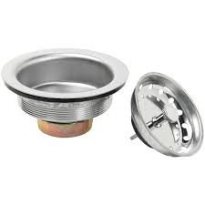 If your new sink has different dimensions and drain location(s) than the unit it will replace, you may need to modify the countertop. Kitchen Sink Drain Parts Plumbing Parts The Home Depot