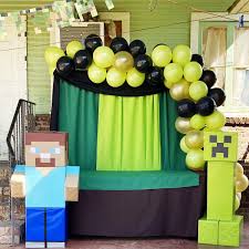 These are the best minecraft birthday party ideas! Minecraft Minecraft Birthday Decorations Minecraft Birthday Party Minecraft Birthday