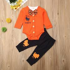 Patpat bietet weltweit eine große auswahl an babykleidung und schiffen. Buy Babys First Thanksgiving Outfit Newborn Cheap Online