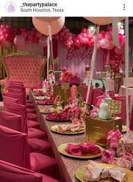 Barbie Theme Baby Shower Barbie Birthday Party Baby Birthday Party Girl Barbie Theme Party