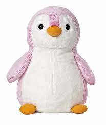 Aurora Pom Pom Penguin Plush Bright Assorted Colors Plush Penguin Large Plush Stuffed Animals Cute Stuffed Animals