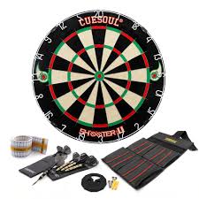 Get up to 70% off now! Cuesoul Shooter Ii Tri Eyes 18 1 1 2 Official Size Tournament Sisal Bristle Dartboard Darts Aliexpress
