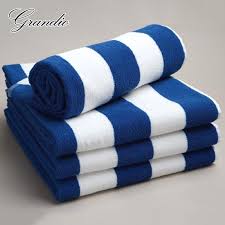 Shop for oversized beach towels in beach towels. 100 Cotton Beach Towel 80x150cm Blue White Striped Luxury Heavy Thick Terry 650g Absorbent Hotel Bathroom Bath Towel For Adults Bath Towel Bath Towels For Adultscotton Beach Towel Aliexpress