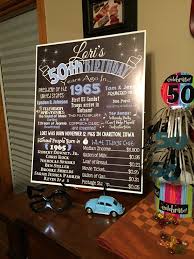 We continue the topic of birthday parties décor and treat ideas, and today's roundup is dedicated to cool 50th birthday party ideas for men. Gifts For Male 50th Birthday