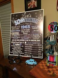 We continue the topic of birthday parties décor and treat ideas, and today's roundup is dedicated to cool 50th birthday party ideas for men. Gifts For Male 50th Birthday