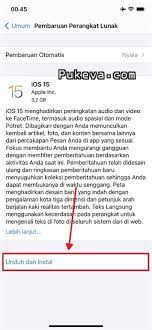 Cara Update ke iOS 15 di Semua iPhone Tanpa WiFi dan Komputer | PUKEVA